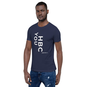 HBCU Short-Sleeve Mens T-Shirt (white letters)