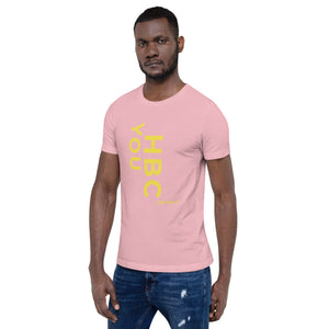 HBCU Short-Sleeve Mens T-Shirt (Gold Letters)